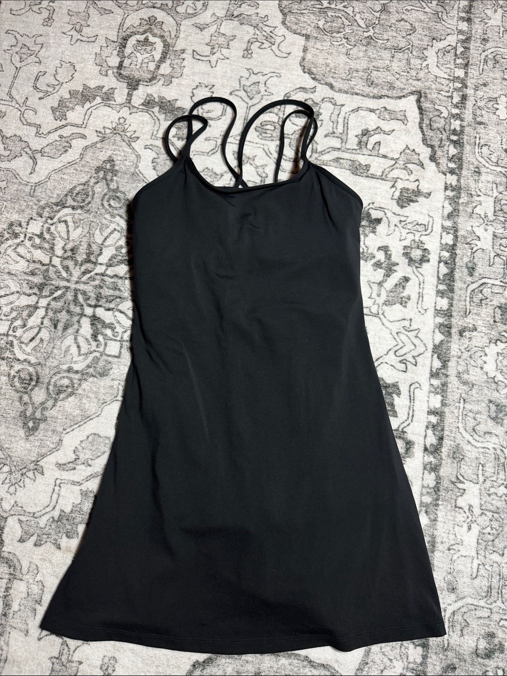 Under Armour Black Double-Strap Mini Dress